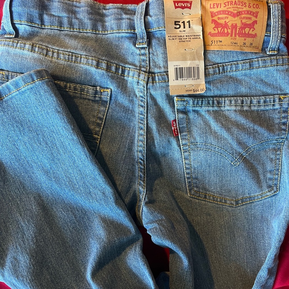 Levi’s 511 girls jeans. NWT